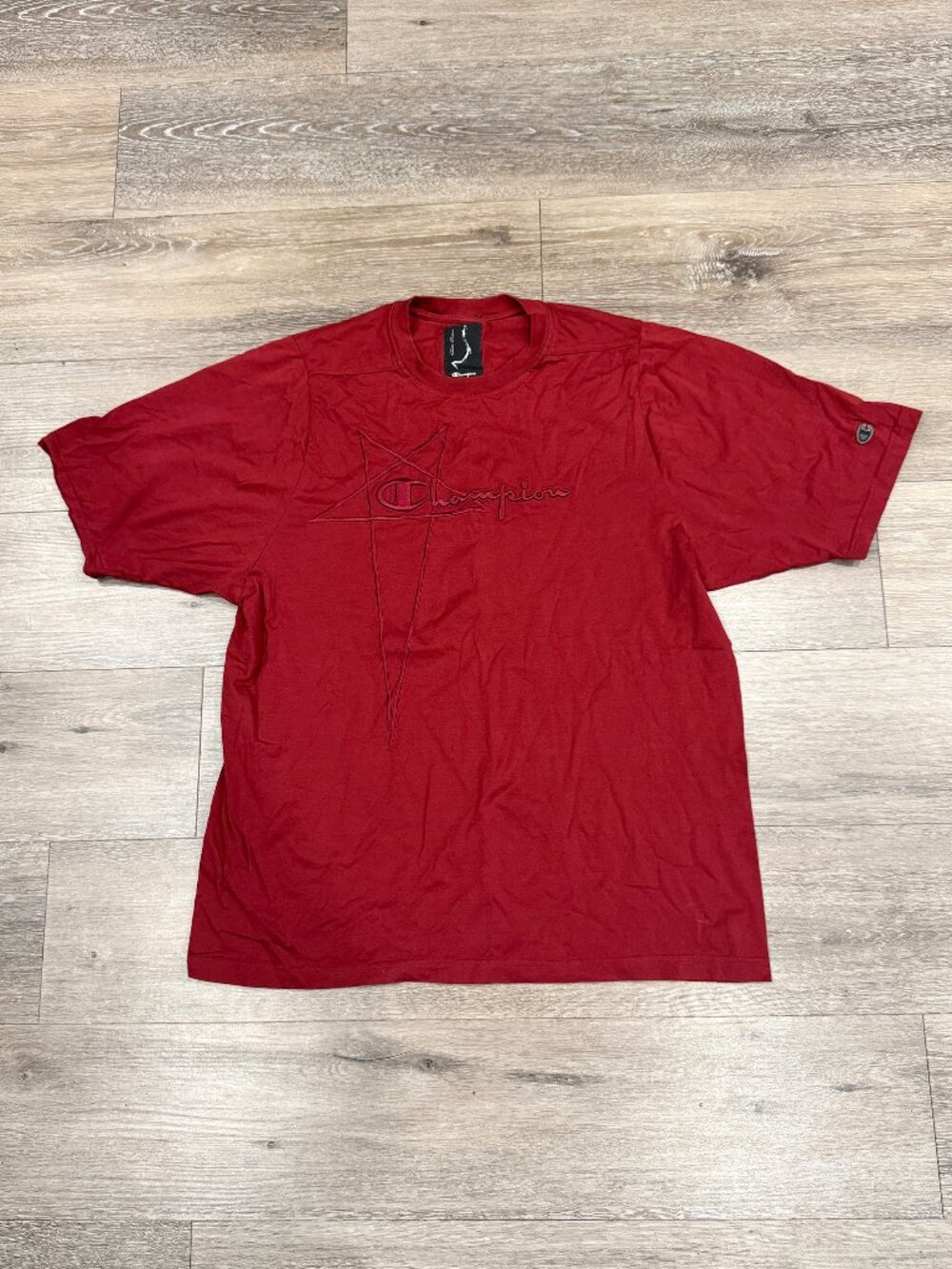 Rick Owens x Champion "Jumbo/Tommy Tee  - Small